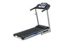 Xterra TR260 Folding Treadmill with Bluetooth, 10 Incline Levels, 10 MPH Max Speed, 2.25 HP Quiet Motor, 16" x 50" Running Surface – Compact Treadmill for Home Workouts