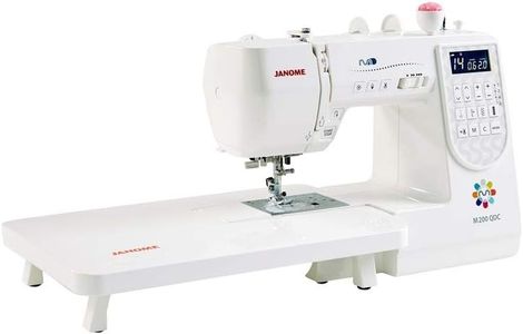 Janome M200 QDC Computerised Sewing Machine – Extra Wide Table & Bonus Pack