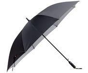 Sun Umbrella Black Golf Big Size UV Protective Long and Non-Foldable Umbrella