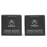 Psychi x2 Chalk Block for Crossfit Rock Climbing Bouldering Gym Gymnastics Weightlifting Pole Dancing