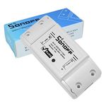 Buy 2 Pcs WiFi Switch 10A 2200W for Home Automation Android & iOS support. Smart wifi wireless switch