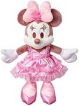 Disney Store Official Minnie Mouse Sweetheart Medium Soft Toy, 28cm/11”, Valentine's Day Gift, Plush Cuddly Figure, Lovable Character in Pretty Pink Dress - Suitable for Ages 0+