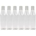 PEARLPET Congo BPA-free Plastic Water Bottle Set of 6 Pcs, Each 1000ml, Transparent