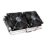 12V 120W Dual-Core Thermoelectric Cooler Peltier Refrigeration Cooling System Kit