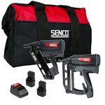 Senco 2 Piece 1st & 2nd Fix Nail Guns Starter Kit with 2X 7.2Ah Batteries, Charger & Tool Bag