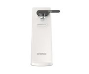 Kenwood Electric Can Opener CAP80.000WH, Multifunctional Kitchen Assistant 3-in-1 with Integrated Knife Sharpener, Can Opener and Bottle Opener, with Cord Storage, White