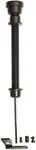 GH Gate Products EZHT001 Gate Latch Pull Gate Opener Black Adjustable from 2" to 5.5" Posts