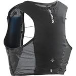 Salomon Adv Hydra Vest 4 Unisex Running waistcoat with included Flask, Comfort and stability, Quick access to hydration, Simplicity, Black, L