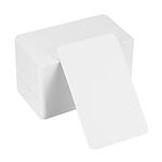 150 Pcs Blank Kraft Cards, White Business Message Cards, Craft Words Cards Paper, Flash Cards Blank for Learning, Study, DIY, Memory, Note, Gift Tags - 3.5 x 2.04 inch /8.9 x 5.2 cm