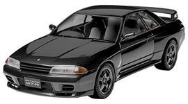 Tamiya FBA Nissan Cars 24090 1:24 Skyline GT-R Building, Hobby, Crafts, Gluing, Kit, Plastic Model Making, Black, 1/24