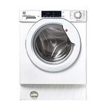 Hoover HBWOS 69TAME-80 Integrated Washing Machine, 9kg Load, 1600RPM, white - A Rated