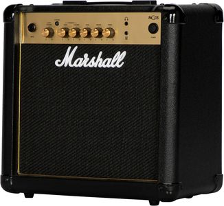Marshall MG15G Guitar Amp – 15W, Black and Gold