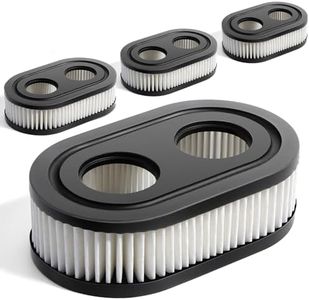 593260 Air Filter for Briggs & Stratton 798452 798339 5432 5432k, 550ex 675exi 725exi Series Engines Model and More, Lawn Mower Air Filter Parts for Troy Bilt TB110 TB200 TB230 Lawnmower, 4 PACK