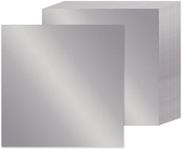 15 Sheets Silver Metallic Cardstock Paper 12" x 12", 92lb/250gsm Thick Paper Foil Cardstock Shiny Mirror Paper Glitter Paper for Crafts Scrapbook Card Making Invitations Party Decoration (Silver)