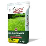 Nutrigrow Spring Lawn Fertiliser Blended 9-7-7 20kg