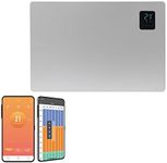 Caldo WiFi Electric Heater, Wall Mounted Energy Efficient Radiator with Thermostat and Timer, 1500W