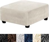 HFCNMY Ottoman Cover Square,Stretch