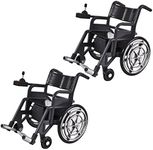 Set of 2 Wheelchairs for Wrestling Action Figures