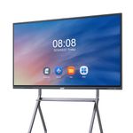 JAV Smart Board 65" Interactive Whiteboard 4K Touchscreen, Digital Smart Boards Electronic Smart Whiteboard for Classroom Home Office Studio (Wall Mount Included)