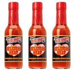 Marie Sharp's Belizean Heat Habanero Pepper Hot Sauce, Bottle, 5 fl oz (Pack of 3) by N/A