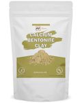 mGanna 100% Natural Calcium Bentonite Clay 0.5 lbs/ 227 g (Food Grade) for Detoxification, Facial Masks, Creams, Body Wraps, Skin Tightening, and Soap Making