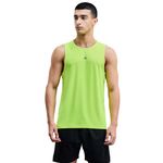 Boldfit Men's Regular Fit Vest (BFTBM1002SVestGreenM_Flurogreen M)