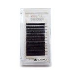 Eyelash Extensions 0.05/0.07/0.10/0.15/0.18/0.20/0.25mm C/D Curl Individual Eyelash Extensions Silk Faux Mink Eyelash Extensions Cluster 8-15mm Mixed Tray for Salon by OBEYA… (D-0.20, 8-15mm)