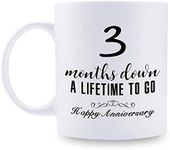 aiyaya 3 Month Anniversary Mugs for