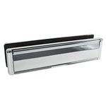 Avocet LPAFCH Affinity 12" Polished Chrome Letterplate Premium Heavy Duty Sprung Letter box