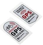 (2Pcs) Warning GPS Tracking Sticker