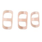 3Pcs Finger Splint, Comfortable Finger Support Brace, Graduated Set Sizes 8 9 10, Support and Protection for Arthritis, Trigger Finger or Thumb, and Other Finger Conditions