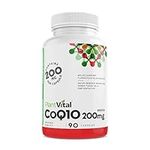 PlantVital's Coenzyme Q10 400mg (2 capsule per day) - CoQ10 Supplement - Support Cardiovascular Health with High-Potency coq10 Formula - Helps Reduce Migraine Frequency - 45 Days Supply - 90 Capsules