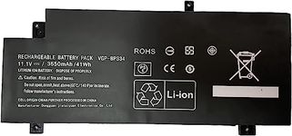 Hubei VGP-BPS34 VGP-BPL34 BPS34 Laptop Battery Replacement for Sony Vaio 15 Touch SVF15A16CXB SVF14AC1QL SVF14AC1QU SVF14A14CXP SVF14A14CXS SVF14A15CXB SVF14A15CXP SVF14A15CXS(11.1V 41Wh)