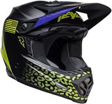 BELL Moto-9 Mips Youth Helmet (Slayco Matte Black/Hi-Viz Yellow - Small/Medium)