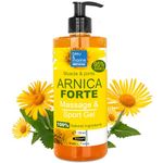 Bleu & Marine Bretania - 90% Arnica Gel | Muscle & Joint Massage | Organic Arnica Extract | Fast Absorb | Skin Moisturizer & Acne Treatment, 200 ml, Pack of 1