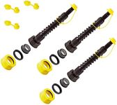 EZ-POUR Gas Can Replacement Spout & Nozzle - Flexible & Replaceable Spout for Jerry can - Full Kit for Old Gas Can (3 Pcs)