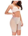 IMPORTIKAAH Hip Dip Pads for Women Fake Butt Padded Underwear Butt Lifter Pad Panties Butt Enhancer Booty Lifter Shapewear_Beige_L