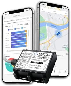 DB1 Advanced GPS Tracker - Genuine Rewire Security for Car Van Lorry Vehicle Tracking – Advanced Telematics Device with Internal Antennas, Remote Immobilisation Option