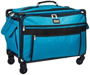 Tutto 9224TMA Turquoise Machine on Wheels Case, 25 by 18.5 by 13, Turquoise