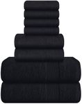 Belizzi Home 8 Piece Towel Set 100%