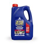 Jeyes Fluid Ready-To-Use Outdoor Cleaner and Disinfectant for Paths, Patios, Driveways and Pet Housing, Blue, 4 Litre, Packing May Vary.