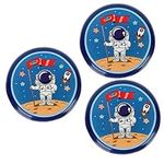 HANABASS 3pcs Disk Flyer Toy Flying Disk Cartoon Flying Disc Gravity Disc Whamo Backyard Games Lawn Throwing Disc LED Toys Interactive Flying Disc U Flexible Flying Board Child