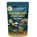Digital Gardening Mustard Oil Cake (Sarso Khali) Organic Essential Fertilizer for Home Garden, Potting Plant Growth & Healthy Root Nutrient (1 KG)