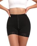 Voxshe High Waist Body Shaper Shorts Women’s Tummy Control Shapewear for Women Butt Lifting Shapewear Thigh Slimmer BL-SW08-L Black