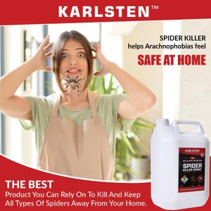 Karlsten Spider Killer Spray 5L – Indoor & Outdoor Pest Control