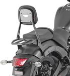 GIVI TS4115B Backrest with Luggage Rack - Kawasaki Vulcan S 650