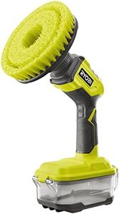 RYOBI 18V ONE+ Cordless Cleaning Brush R18CPS-0 (15cm Rotating Bristle Head, Without Battery and Charger)