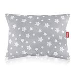 Small Pillow for Sleeping Boy or Girl, Hypoallergenic Ultra Soft Kids Pillows for Sleeping, 14 x 19 inch Perfect for Travel, Toddler Cot, Travel Pillow Stars