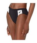 ASICS Women's Chaser Brief, Black/White, Large