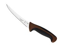 Mercer Culinary Brown Millennia Colors Handle, 6" Curved Boning Knife